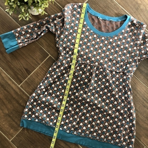 Papaya Heart print Tunic Blouse - Picture 6 of 6